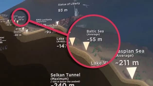 Jaką głębokość ma Bałtyk? Zaskakujące fakty o jego głębokości