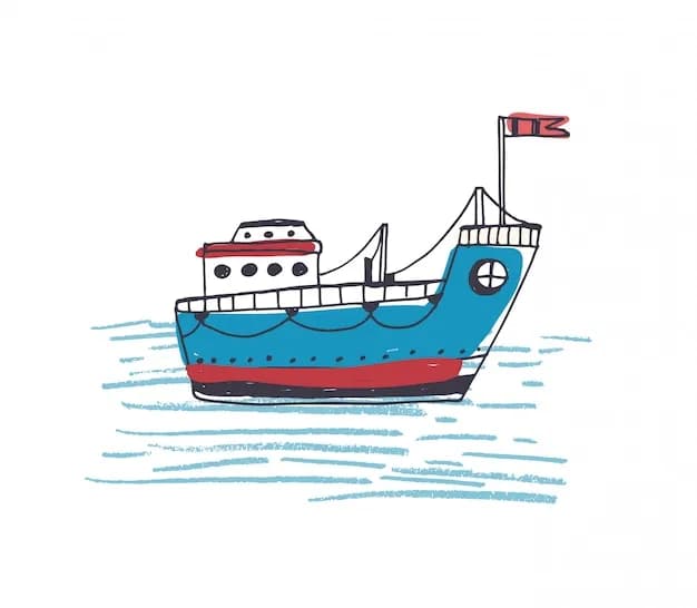 Jak narysować statek na morzu - proste kroki, które zaskoczą każdego