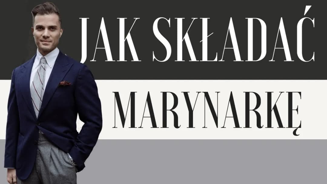 Jak złożyć marynarkę do walizki, by uniknąć zagnieceń?