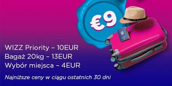 Ile kosztuje bagaż rejestrowany w Wizz Air? Uniknij wysokich opłat